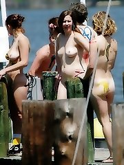 Amateur nude beach exhibit bush sex photos
